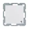Berker 47528989 Socket Schuko Type F 1-Gang IP44 Polar White Glossy S.1