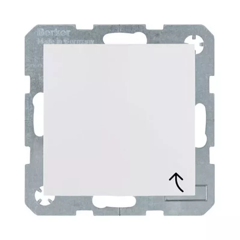 Berker 47528989 Socket Schuko Type F 1-Gang IP44 Polar White Glossy S.1