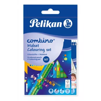 Pelikan 812726 Fibre-tip Pens, Multicolour, 12-Pack
