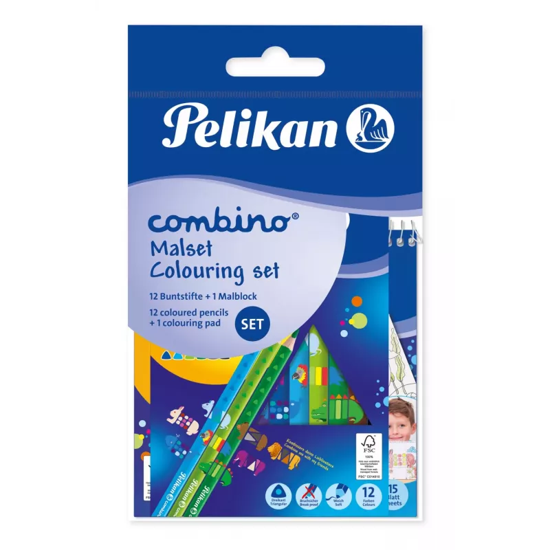 Pelikan 812726 Fibre-tip Pens, Multicolour, 12-Pack