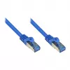 GoodConnections RNS® Patch Cable with Snagless Boot, Cat.6A, S/FTP, PiMF, Halogen-Free, 500MHz, Blue, 2m