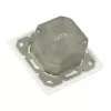 GoodConnections Cat.6 Network Wall Outlet, 2xRJ45, Shielded, Surface Mount, Pearl White RAL1013, GC-N0027