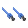 GoodConnections RNS® Patch Cable Cat. 8.1, S/FTP, PiMF, Halogen-Free (LSZH), 2000MHz, 40Gbit/s, Blue, 2m