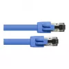 GoodConnections RNS® Patch Cable Cat. 8.1, S/FTP, PiMF, Halogen-Free (LSZH), 2000MHz, 40Gbit/s, Blue, 2m