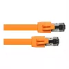 GoodConnections RNS® Cat.8.1 S/FTP Patch Cable, PiMF, LSZH, 2000MHz, 40Gbit/s, Orange, 0.5m