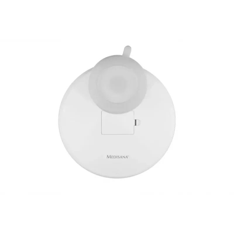 Medisana CM 850 LED Cosmetic Mirror with 5x Magnification, Daylight White LED, Touch Sensor, 360° Rotation, Silver