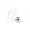 Medisana CM 850 LED Cosmetic Mirror with 5x Magnification, Daylight White LED, Touch Sensor, 360° Rotation, Silver