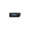 DIGITUS DS-41120-1 VGA Splitter 2-Port Plastic Housing 350 MHz HDSUB 15/M to 2x HDSUB 15/F 1080p