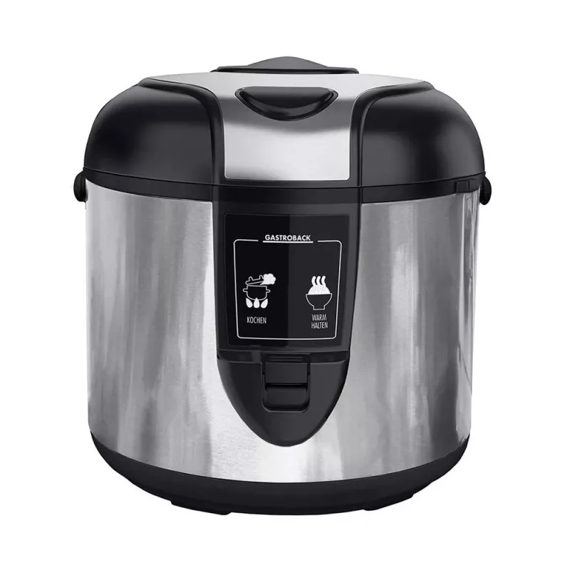 Gastroback 42507_S Design Rice Cooker 1.5L 500W Stainless Steel