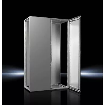 Rittal 8206.000 Compact Wall-Mounted Enclosure - Light Grey (RAL 7035) - Steel - IP55 - NEMA 12 - IK10 - 1200 mm