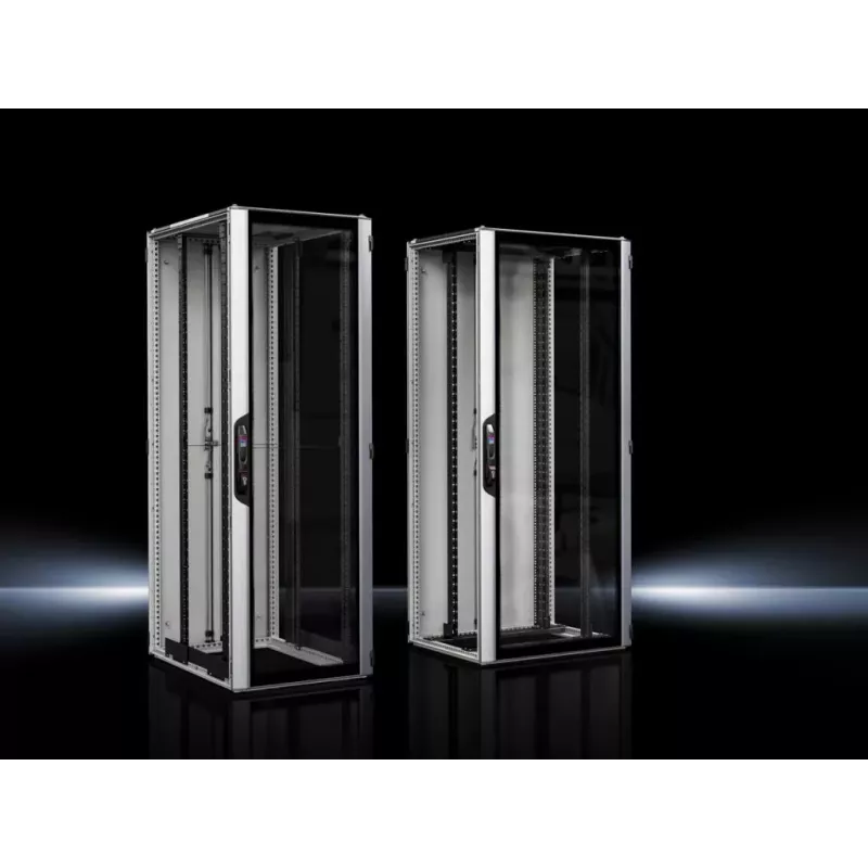 Rittal VX IT Network Cabinet 24U 19 inch 800x800x1200mm Light Grey/Jet Black