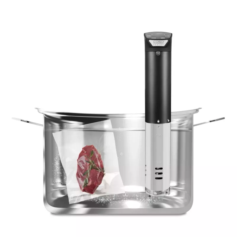 CASO SV 1200 Smart SousVide Cooker 1200 W Stainless Steel/Black