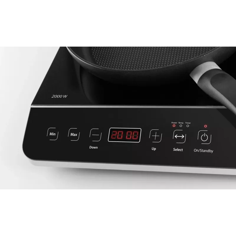 CASO Touch 3500 Induction Hob 2 Cooking Zones Black