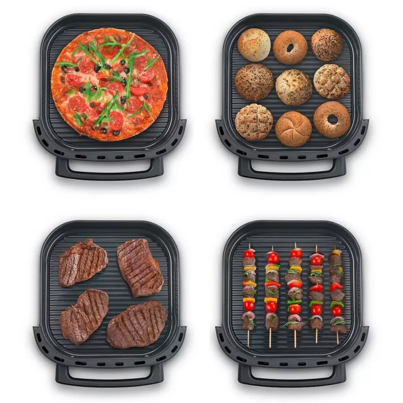 CASO Air Fryer AirFry & PizzaChef 2850 W 6 L Black