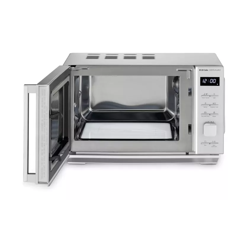 CASO M 20 Cube Microwave Oven 800 W Silver Free-standing