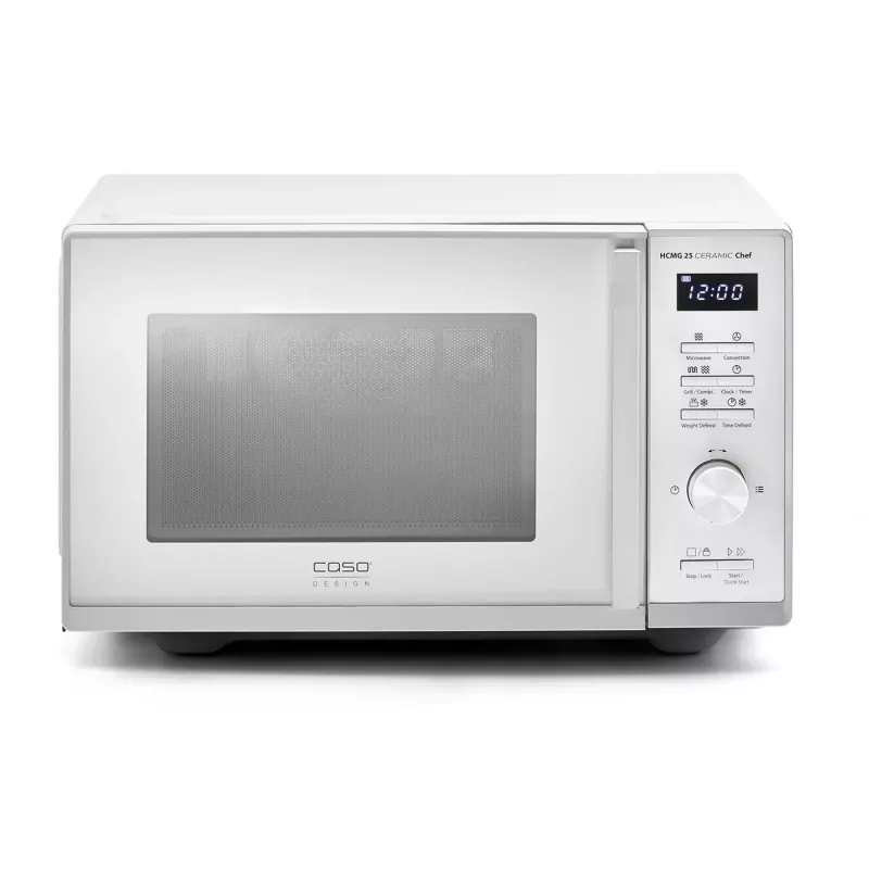 CASO Chef HCMG 25 Microwave Oven - 900W, Convection & Grill, 25L, Stainless Steel