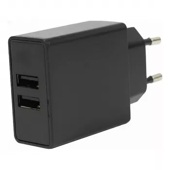 FLEPO NT-USB-103 USB Charger 2-Port 100-240V AC to 5V DC 3A 15W White