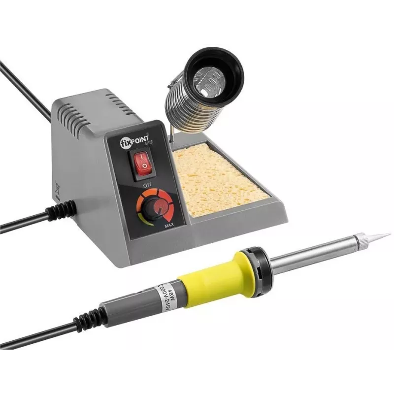 Goobay Analogue Soldering Station AP2, 48W, Grey