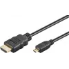 Goobay Ultra High-Speed HDMI Cable Micro-HDMI 8K 60 Hz 2 m Black