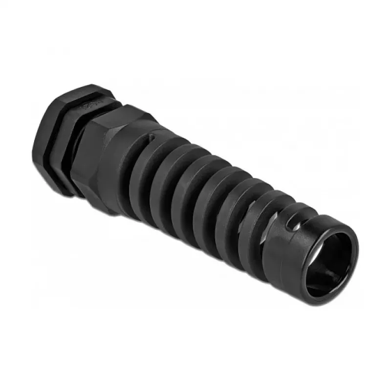 Delock Cable Gland with Strain Relief PG21 Black