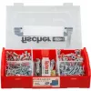 Fischer FIXtainer Drill and Plug Assortment Box 160 Pieces
