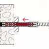 Fischer DuoXpand 8x120 T 50 pc. Frame Fixing Plug