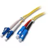 EFB Elektronik Duplex Jumper LC-SC 9/125µm OS2 LSZH Yellow 2.0mm 10m
