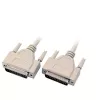 EFB-Elektronik Serial Data Cable 1:1, 2x D-Sub 25 Male-Male, 2.0m, Beige