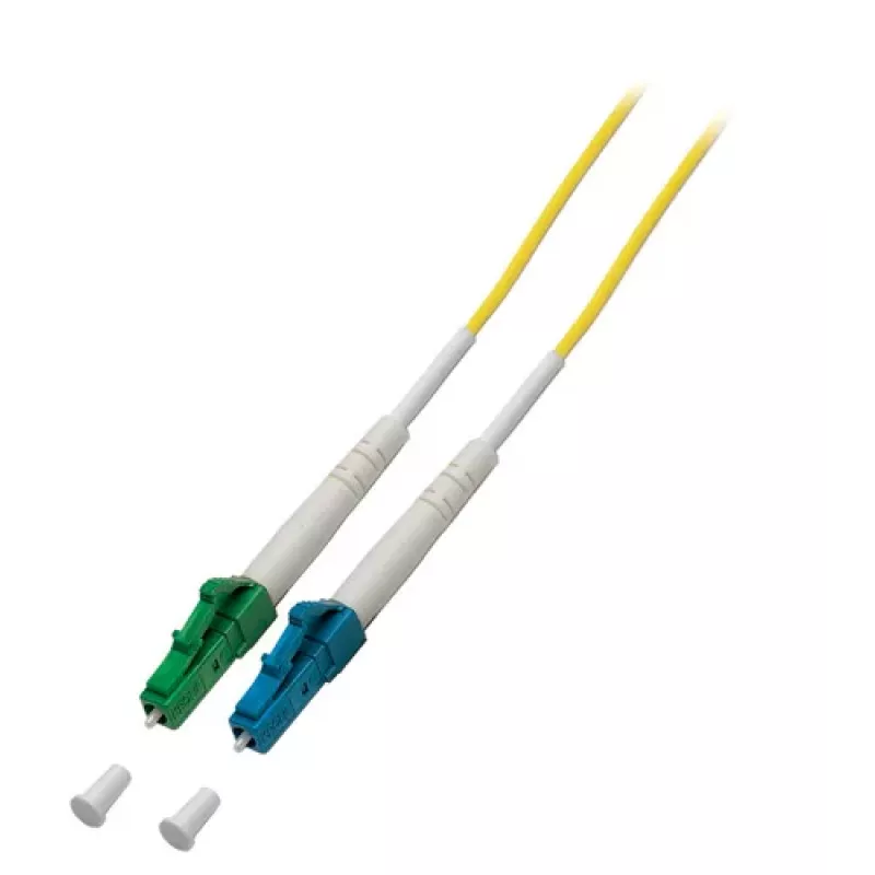 EFB Elektronik Fiber Optic Patch Cable LC-LC Single-Mode OS2 Duplex 1 m Yellow LSZH