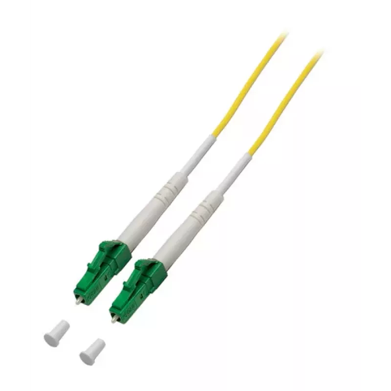 EFB Electronics O2519.1 Simplex Fibre Optic Patch Cable LC/APC to LC/APC 9/125 OS2 1 m G.657.A2