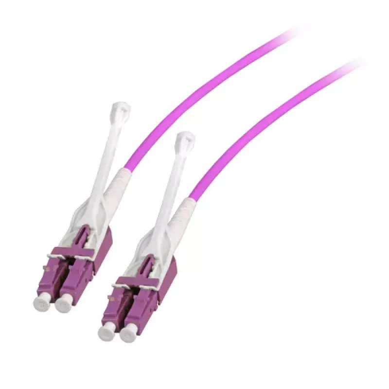 EFB Elektronik Duplex Jumper LC-LC OM4 3m with Push/Pull Tab Interchangeable Polarity