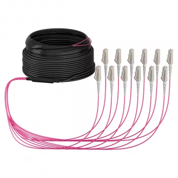 EFB Trunk Cable U-DQ ZN BH OM4 12G 1x12 LC-LC 30m Dca LSZH