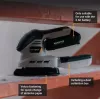 Batavia 18V Cordless Detail Sander (Body Only) - Maxxpack 18V Platform, Delta Sanding Pad, Hook and Loop, Dust Extraction, Soft Grip