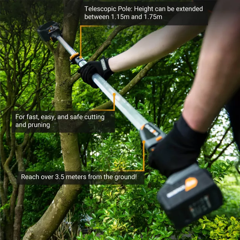 Batavia Telescopic Pole 1.15 - 1.75 m For Nexxsaws and Nexxcuts