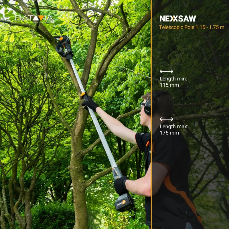 Batavia Telescopic Pole 1.15 - 1.75 m For Nexxsaws and Nexxcuts