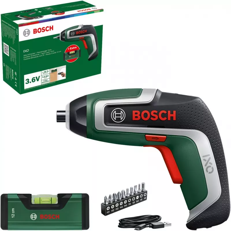Bosch IXO 7 Level Set Cordless Screwdriver 2.0 Ah (06039E0008)