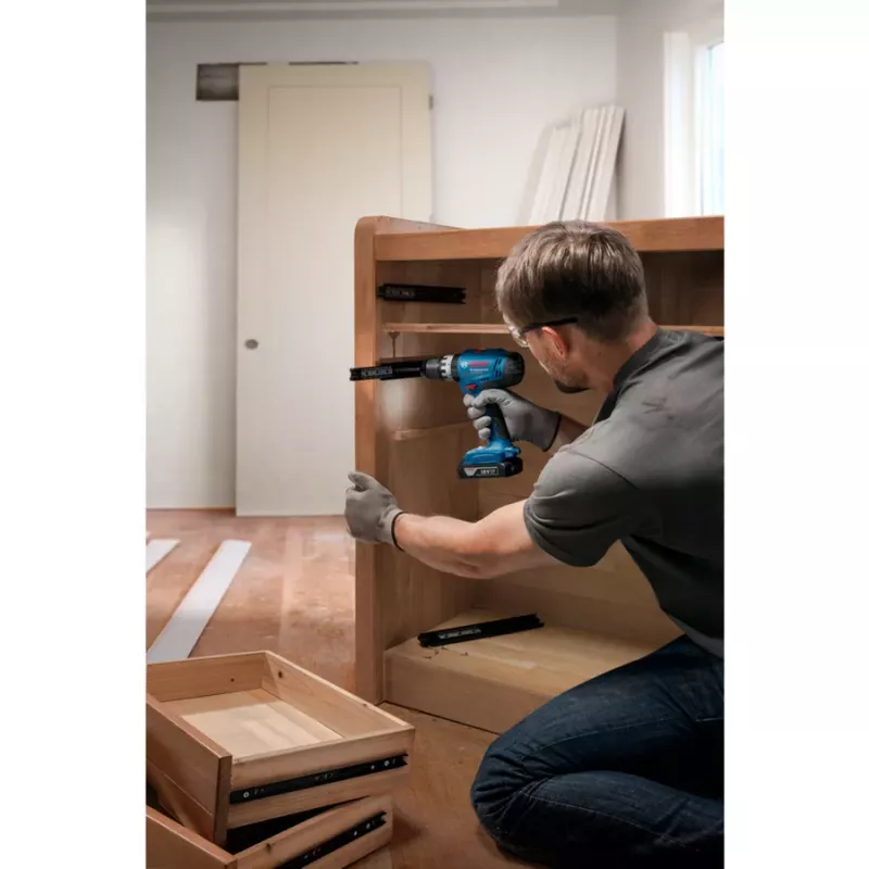 Bosch GSB 18V-25 Professional Cordless Impact Drill/Driver, Single Pack, 18V, Blue/Black, Without Battery