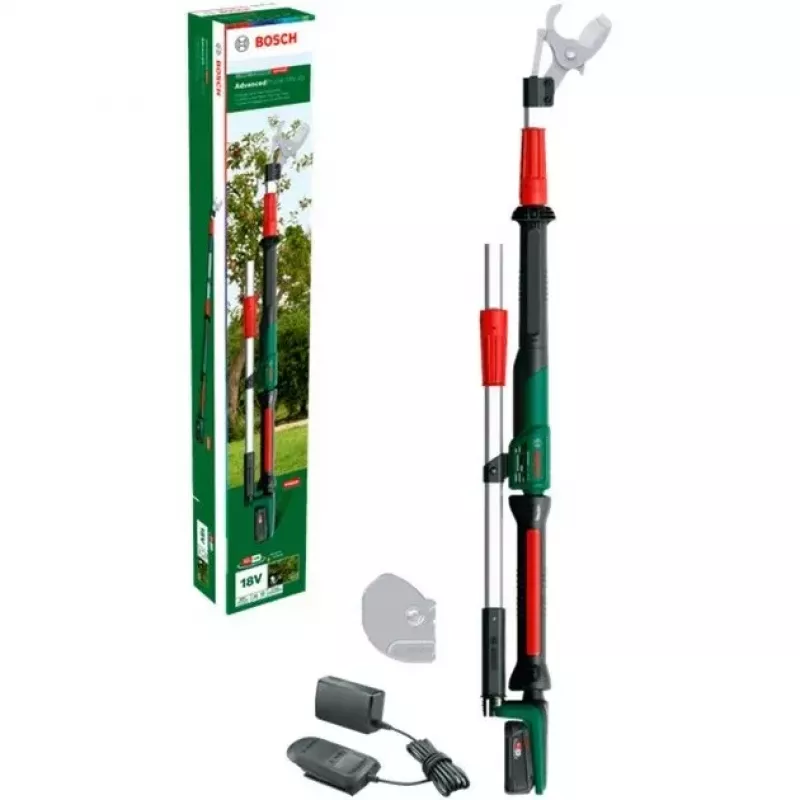 Bosch AdvancedPrune 18V-45 Cordless Pruning Shears up to 45 mm with Battery & Charger Green/Black (06008C5000)