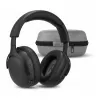 MEDION LIFE HX-1 Plus Over-Ear Headphones Black ANC Bluetooth 5.2 100h Battery IPX4