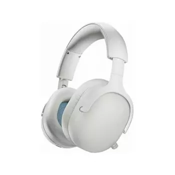 MEDION LIFE HX-1 Plus Over-Ear Headphones White Bluetooth 5.0 ANC 100h