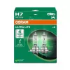 Osram H7 Ultra Life 2-Pack Halogen Headlight Bulbs 12V 55W