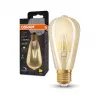 OSRAM LED Lamp 6.5W 725lm 2400K E27 Dimmable Filament Gold