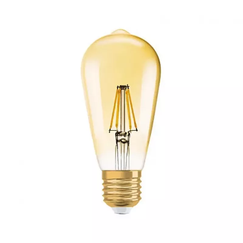 OSRAM LED Lamp 6.5W 725lm 2400K E27 Dimmable Filament Gold