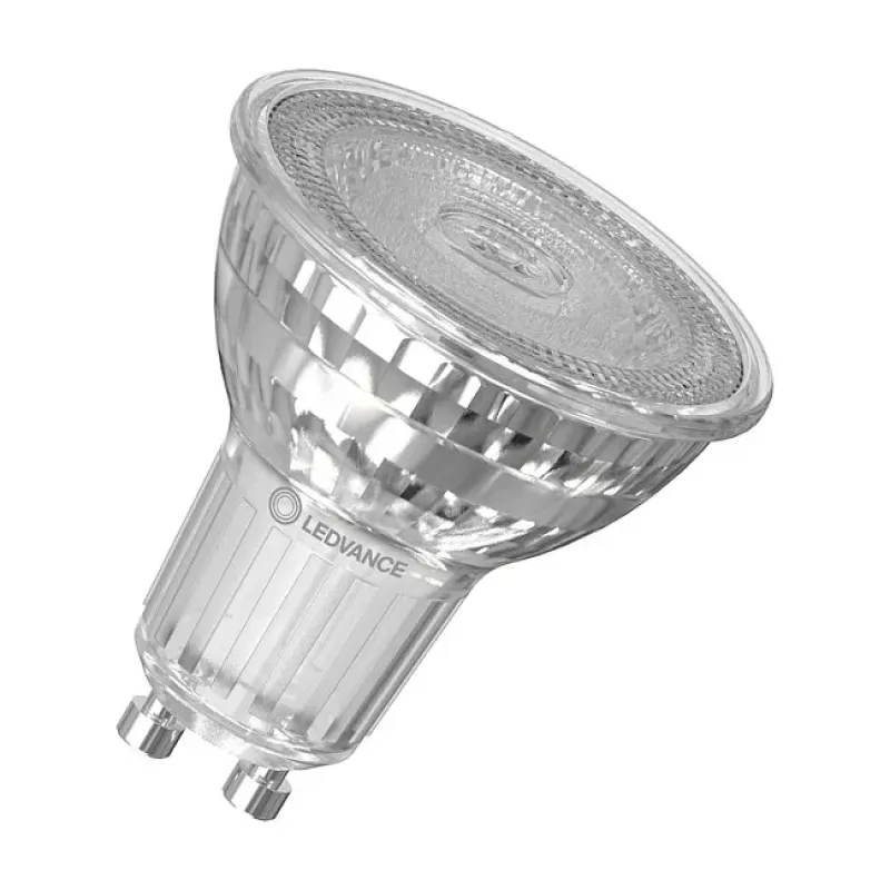 Osram LED PAR16 80 36 P 6.1W 840 GU10 LED Reflector Lamp, Cool White, 460 lm, 36° Beam Angle, Non-Dimmable