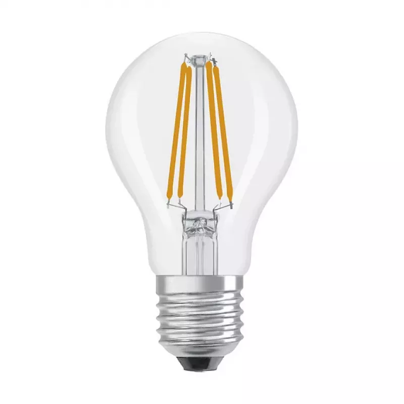 OSRAM LED Classic A 60 Filament P 5.9W 840 Clear E27 LED Bulb, Classic Shape