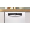 Bosch SPU4HMW01S Freestanding Slimline Dishwasher, White, 9 Place Settings, Energy Class C, 45 dB, EcoSilence Drive, Home Connect