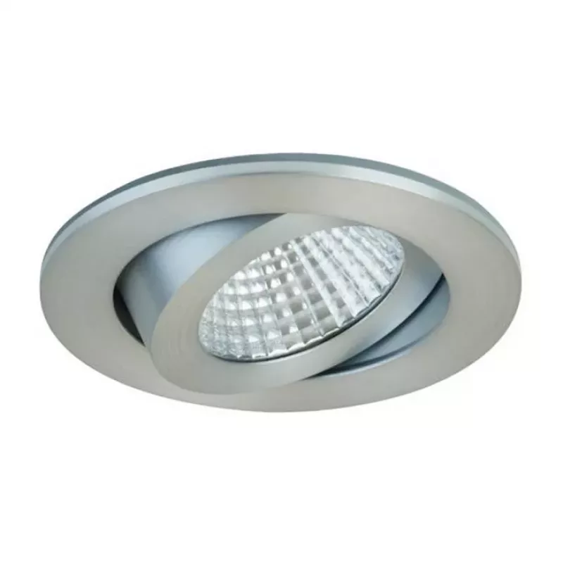 Brumberg 12353253 DAMITA Round Recessed LED Spotlight Aluminum 3000K 6W 350mA IP65 Swivel