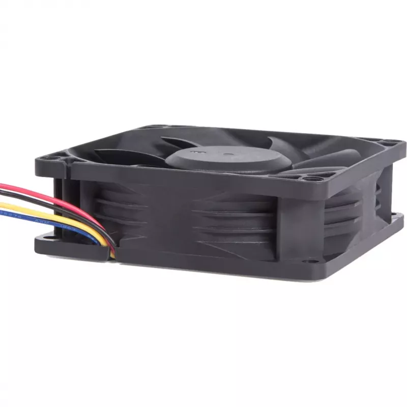 Alphacool ES 80mm 800-6000 RPM Fan 80x80x25mm (Black, Two Ball Bearing, PWM, 80 mm)