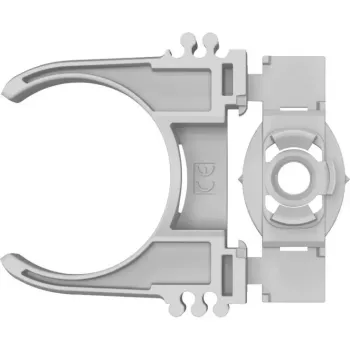 BOSCH PRO EPC-32 Pipe Clip, 50 Pieces (Light Grey, for Pipes Ø 32mm)