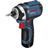 Bosch Power Tools 12V 5-Piece Tool Set GOP + GSR + GDR + GSA + GLI (Blue, 3x Li-Ion 2.0Ah Battery)